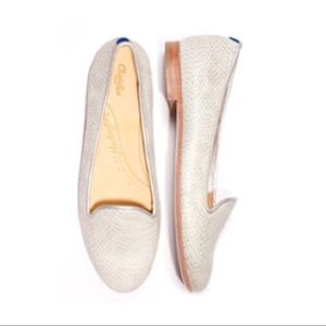 Python Embossed Chatelles Loafers